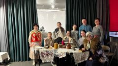 Чаепитие в книжном парке