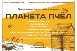 Конкурс детского творчества «Планета пчел»
