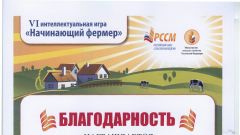 Благодарность участнику регионального этапа интеллектуальной игры 