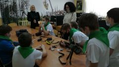 Эколята на кафедре лесного хозяйства