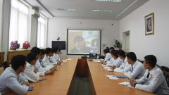 Студенты второго курса направления Ветеринария, Узбекистан