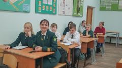 Участники школьных лесничеств на конференции проводимой кафедрой