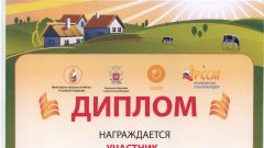 Диплом участника V интеллектуальной игры Начинающий фермер  - 2017