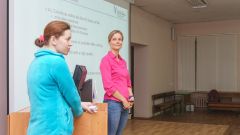 Лекция профессора Штеффи Видеманн, переводит Валентина Попова