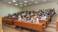 Слушатели на лекции профессора М. Фридриха