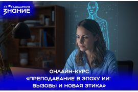 «Знание» запустило курс по ИИ для педагогов